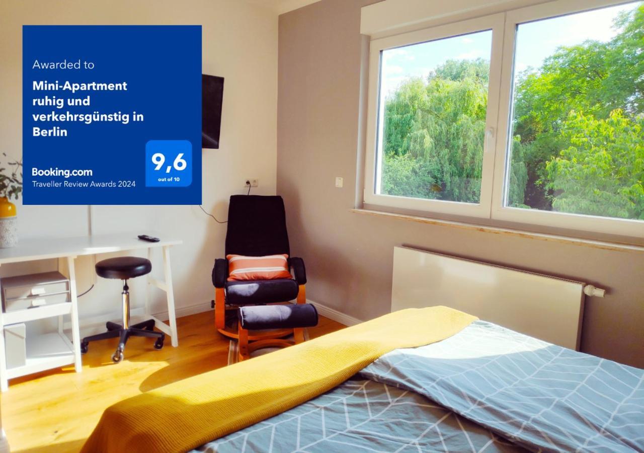 Mini-Apartment ruhig und verkehrsgünstig in Berlín Exterior foto